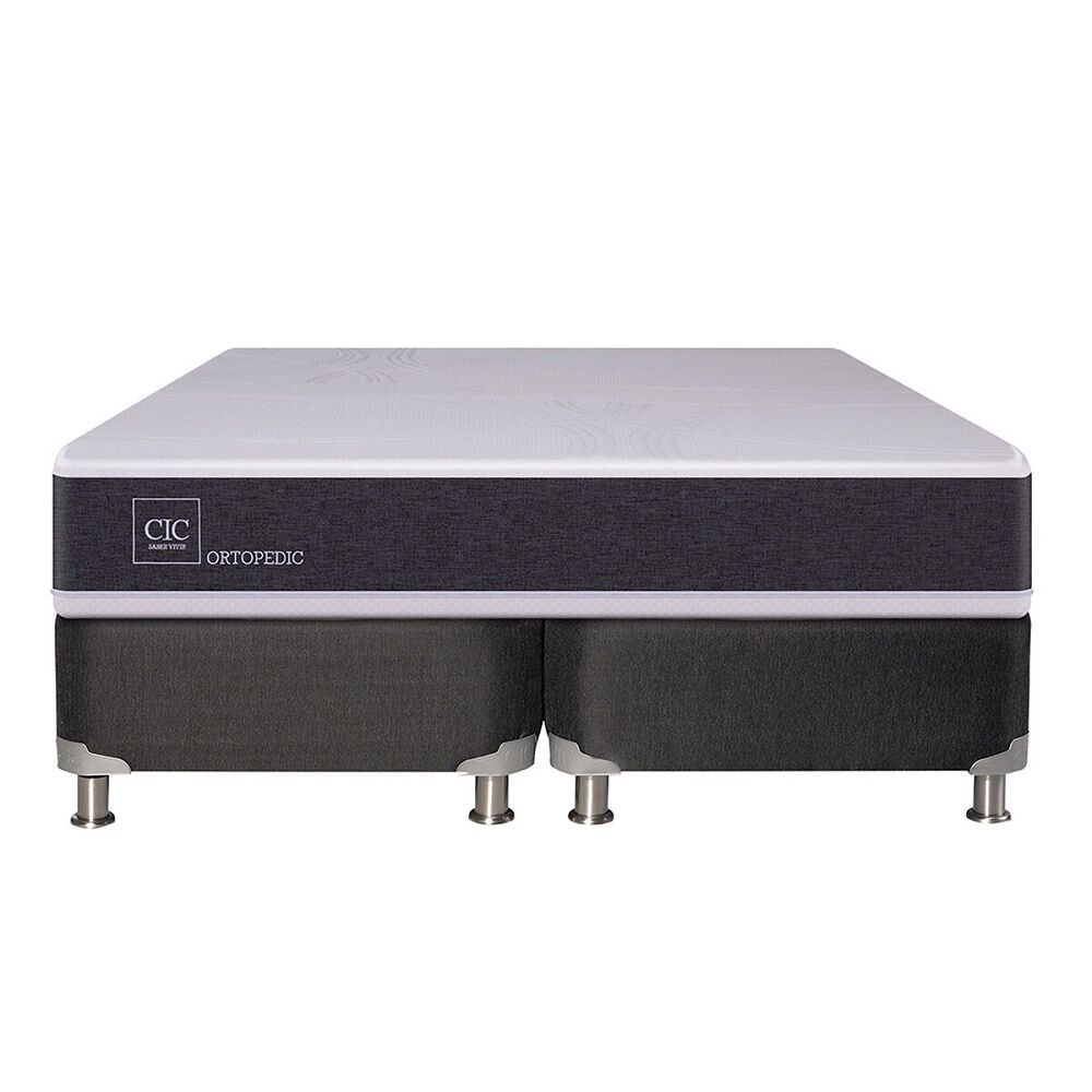 Box Spring Cic Ortopedic 2 Plazas Base Dividida image number 0.0