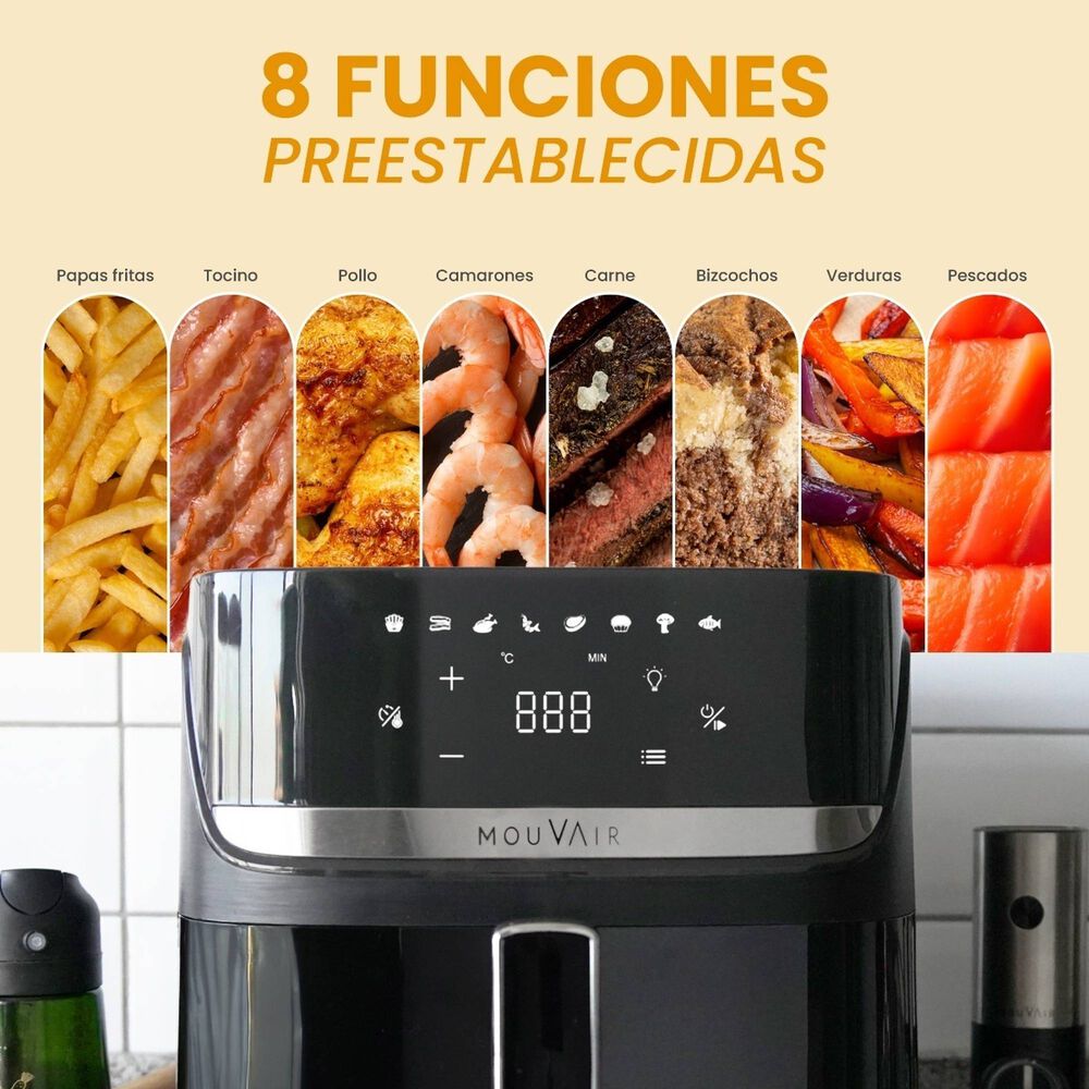 Freidora De Aire Mouvair Supreme 8l image number 6.0