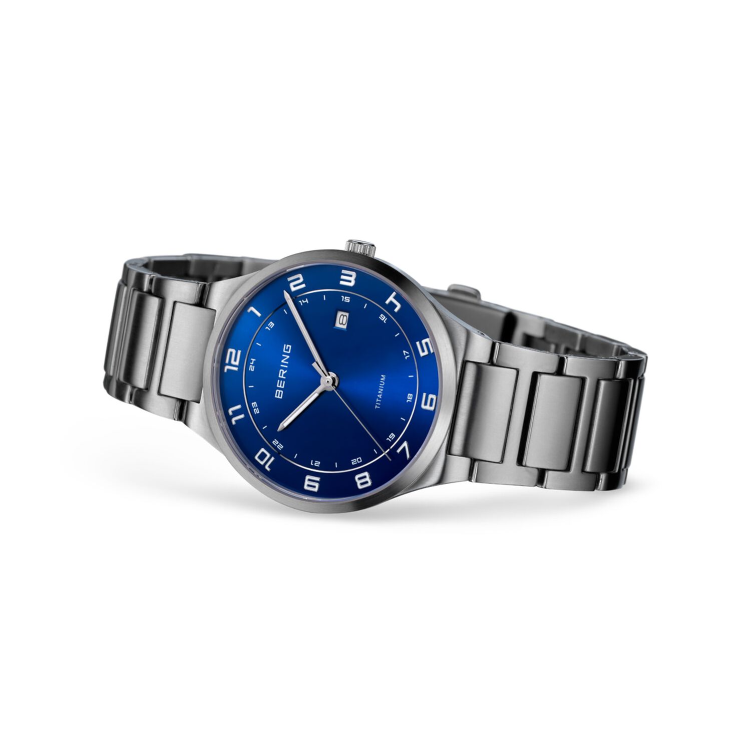 Reloj An&aacute;logo Hombre Bering Plateado 15139-707 image number 2.0