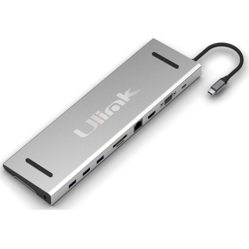 Hub Multipuerto Type-c (10en1) Profesional Pd60w 4k Gigabyte image number 5.0
