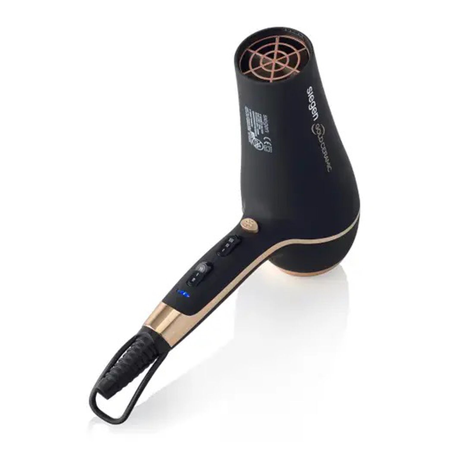 Secador De Pelo Siegen Sg-3035 Negro 2niv Coolshoot Tourmalina Ion 2400w image number 4.0