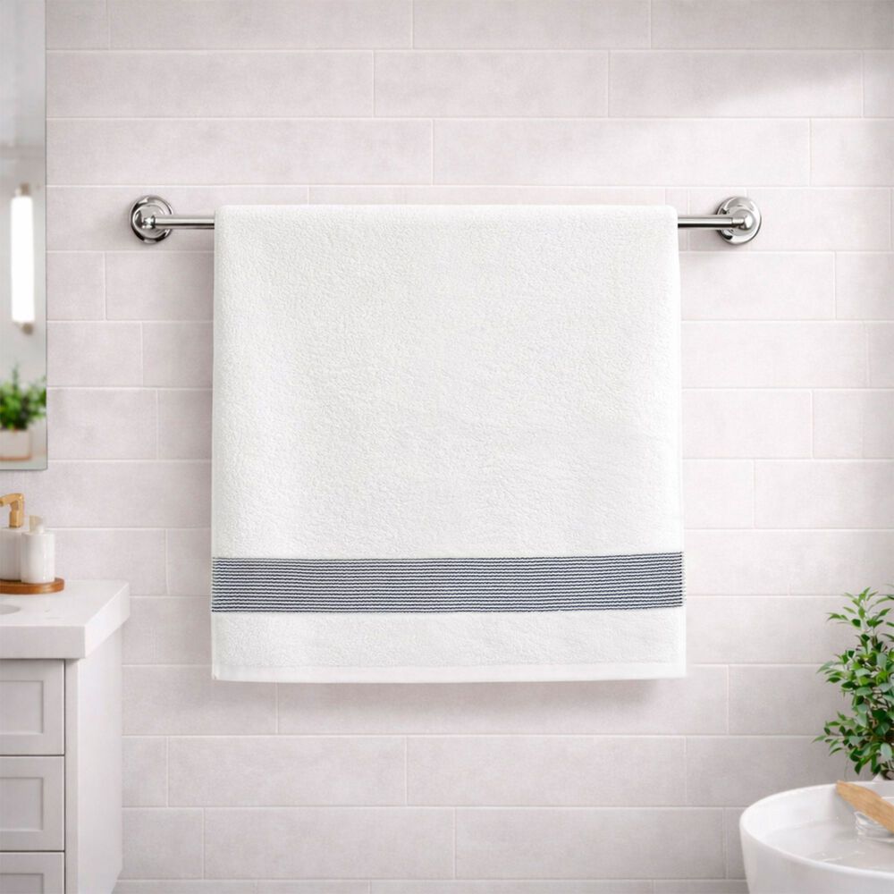 Toalla De Ba&ntilde;o Cuerpo Mav Nautica Home 100% Algod&oacute;n Suave 76x137cm Azul image number 5.0
