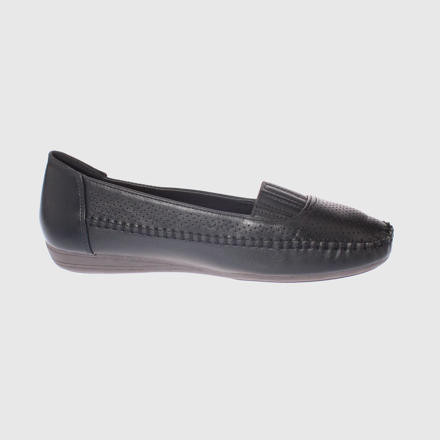 Mocas&iacute;n Negro Modelo Italiano Art. 5ask64239black image number 3.0