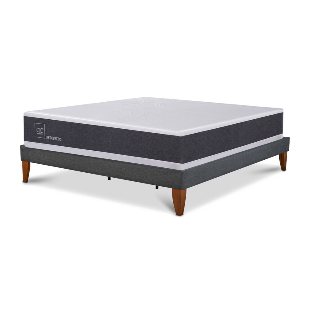 Cama Europea Cic New Ortopedic / 1.5 Plazas / Base Normal image number 1.0