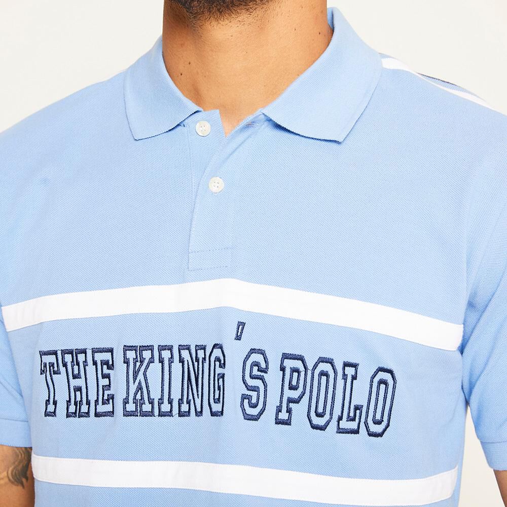 Polera Manga Corta Cuello Pique The King S Polo Club image number 3.0