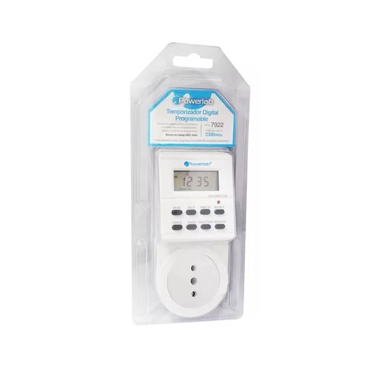 Timer Digital Temporizador Powerlab 7922 image number 1.0
