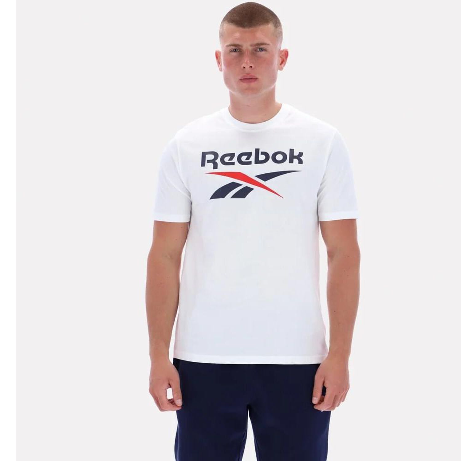 Polera Reebok Bruno Big Logo Crew Neck image number 0.0