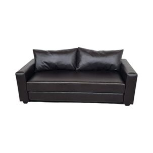 Sofa Cama Multifuncional Ecocuero Chocolate