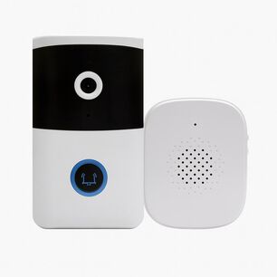 Timbre Puerta Inal&aacute;mbrico Wifi Con C&aacute;mara Visi&oacute;n Nocturna Hd