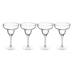 Set De Copas Cristar Margarita Con 4 Unidades De 266ml Tragos