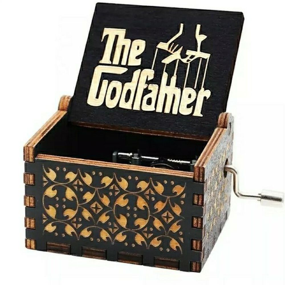 Caja Musical The Godfataher Negra image number 1.0
