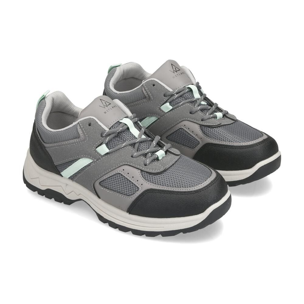 Zapatilla Urbana Mujer Wetland Grey image number 1.0
