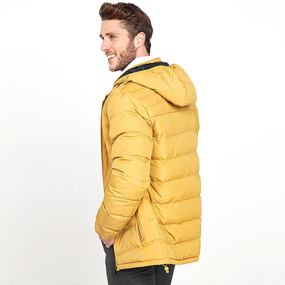 Parka mostaza hombre clearance