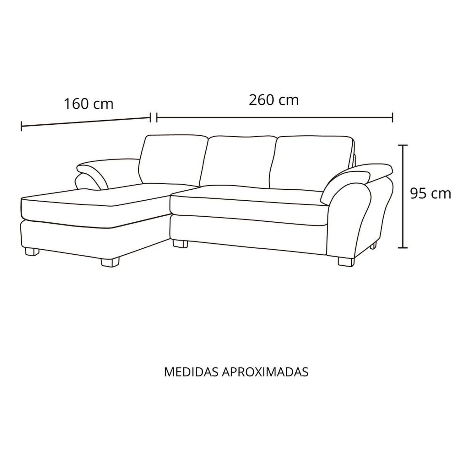 Seccional Living Factory Lima Izquierdo / 4 Cuerpos image number 9.0
