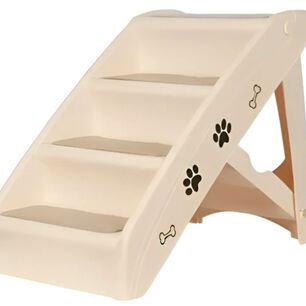 Escalera Plegable 4 Escalones Para Gatos Perros