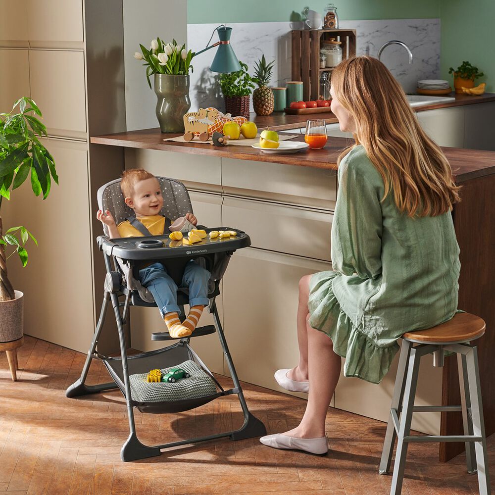 Silla De Comer Plegable Foldee Gris image number 7.0