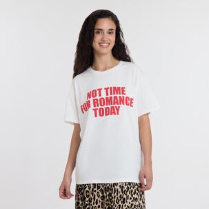 Polera Manga Corta Cuello Redondo Mujer Freedom