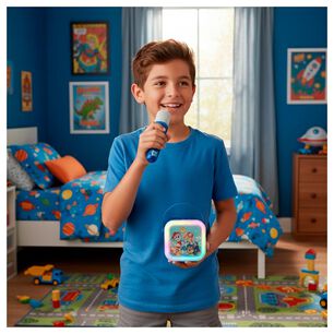 Parlante Karaoke Infantil Con Micr&oacute;fono Vais Paw Patrol Nk-3420-pp