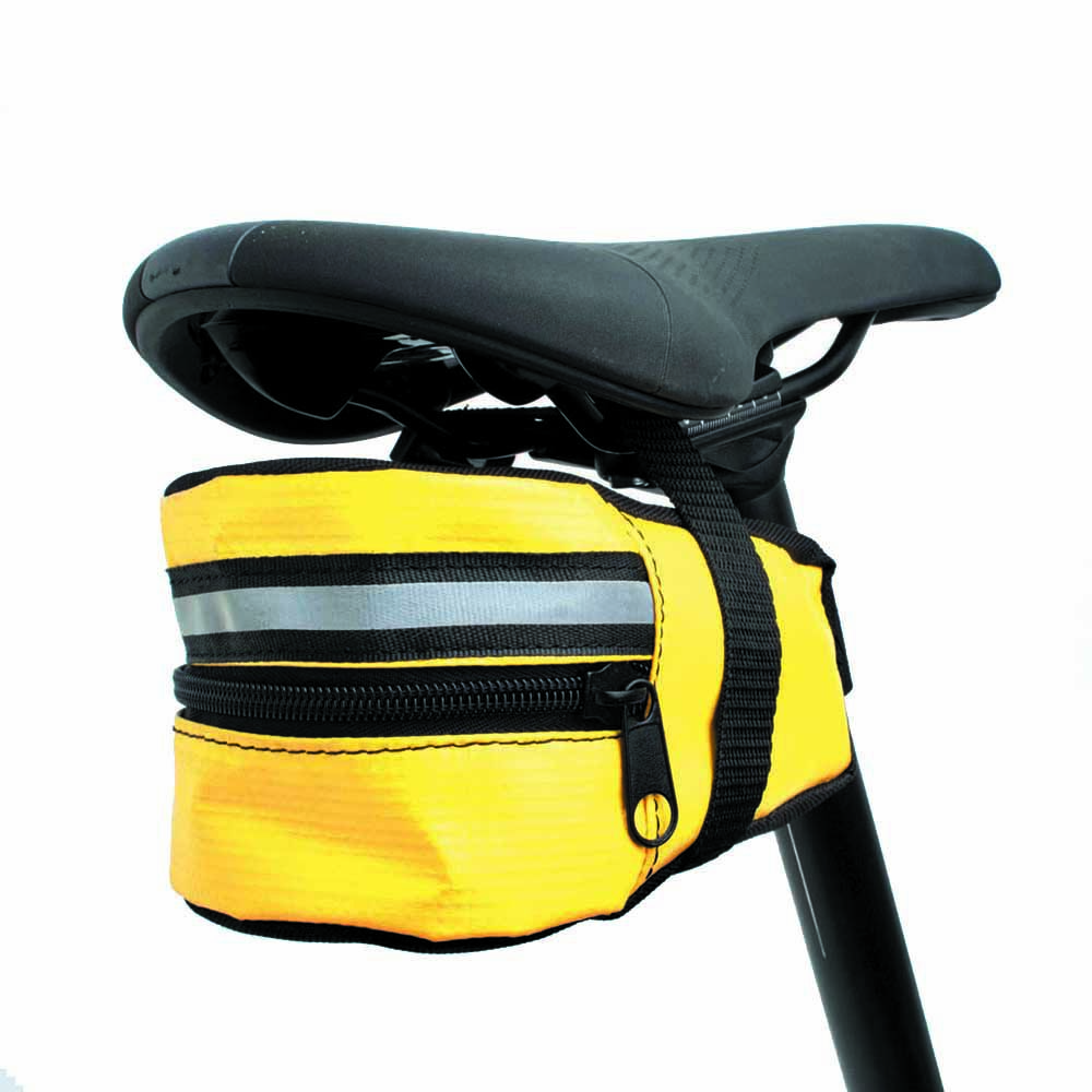 Bolso Bicicleta Sillín Impermeable Amarillo image number 3.0