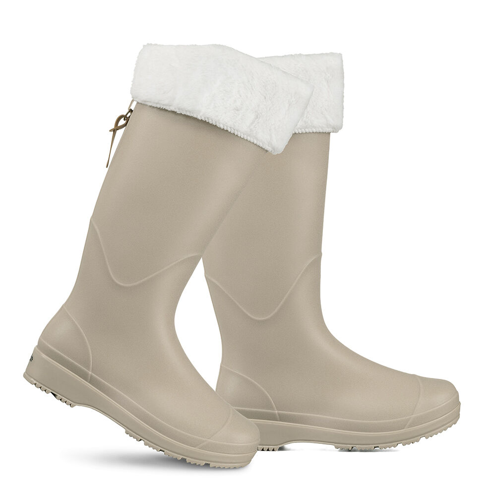 Bota De Agua Mujer Pvc Impermeable Casual Comodo Weide Gh160 image number 4.0