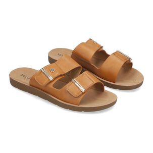 Sandalia Mujer Via Uno Camel