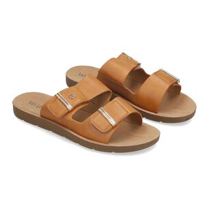 Sandalia Mujer Via Uno Camel