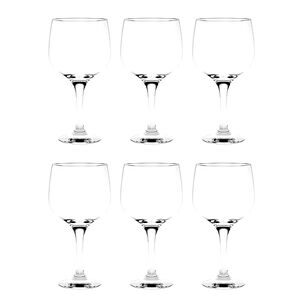 Set 6 Copas Gin Tonic Clasico Cocktail Vidrio 653ml Cristar Set 6 Copas Gin Tonic Clasico Cocktail Vidrio 653ml Cristar