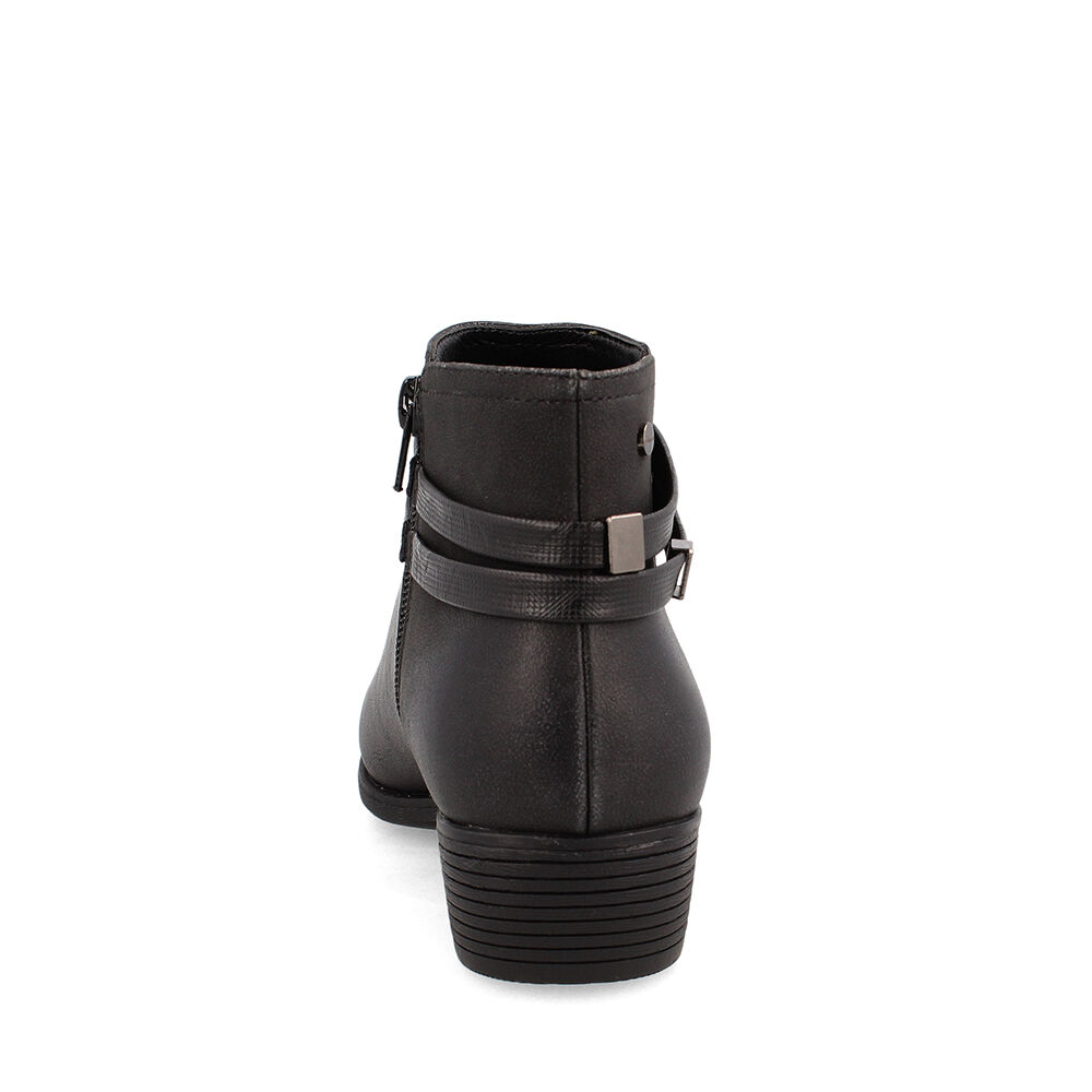 Botín Mujer Bata Sarita Negro image number 2.0
