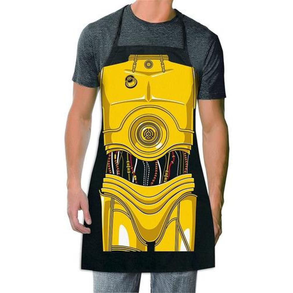 Delantal Cocina Divertido C3po Star Wars image number 0.0
