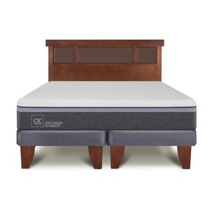 Cama Europea Cic Ortopedic Advance / King / Base Dividida + Respaldo