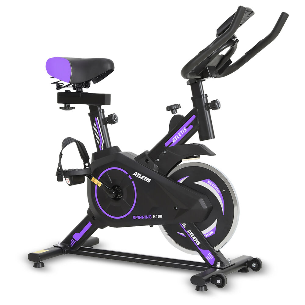 Bicicleta Spinning K100 Morado image number 0.0