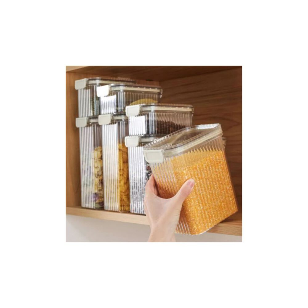 Set 5 Recipientes Hermeticos Almacenamiento Con Tapa Cocina image number 2.0