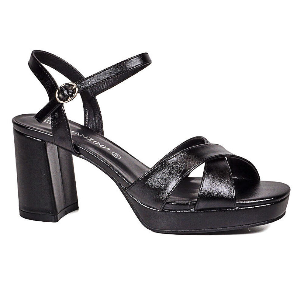 Sandalia Nelvis Negro image number 0.0