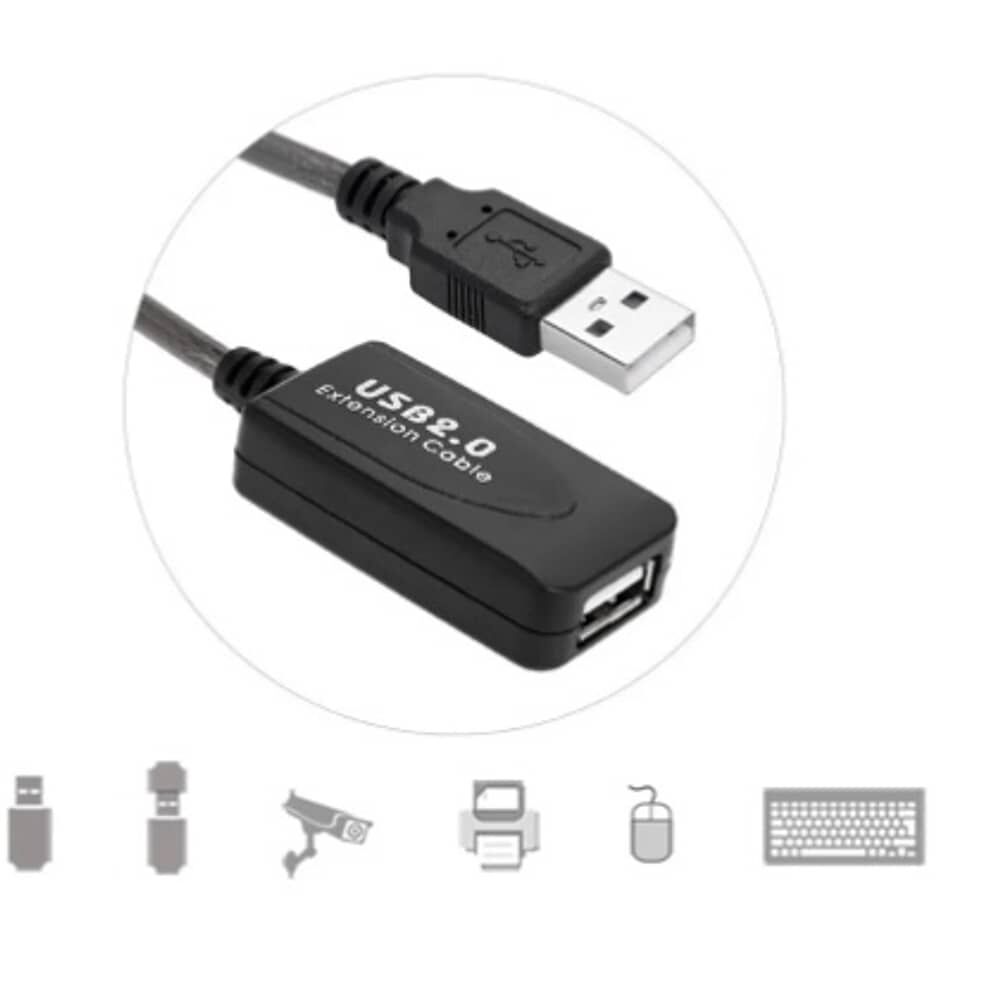 Extension Cable Usb Activo 10 Metros Blindado image number 2.0