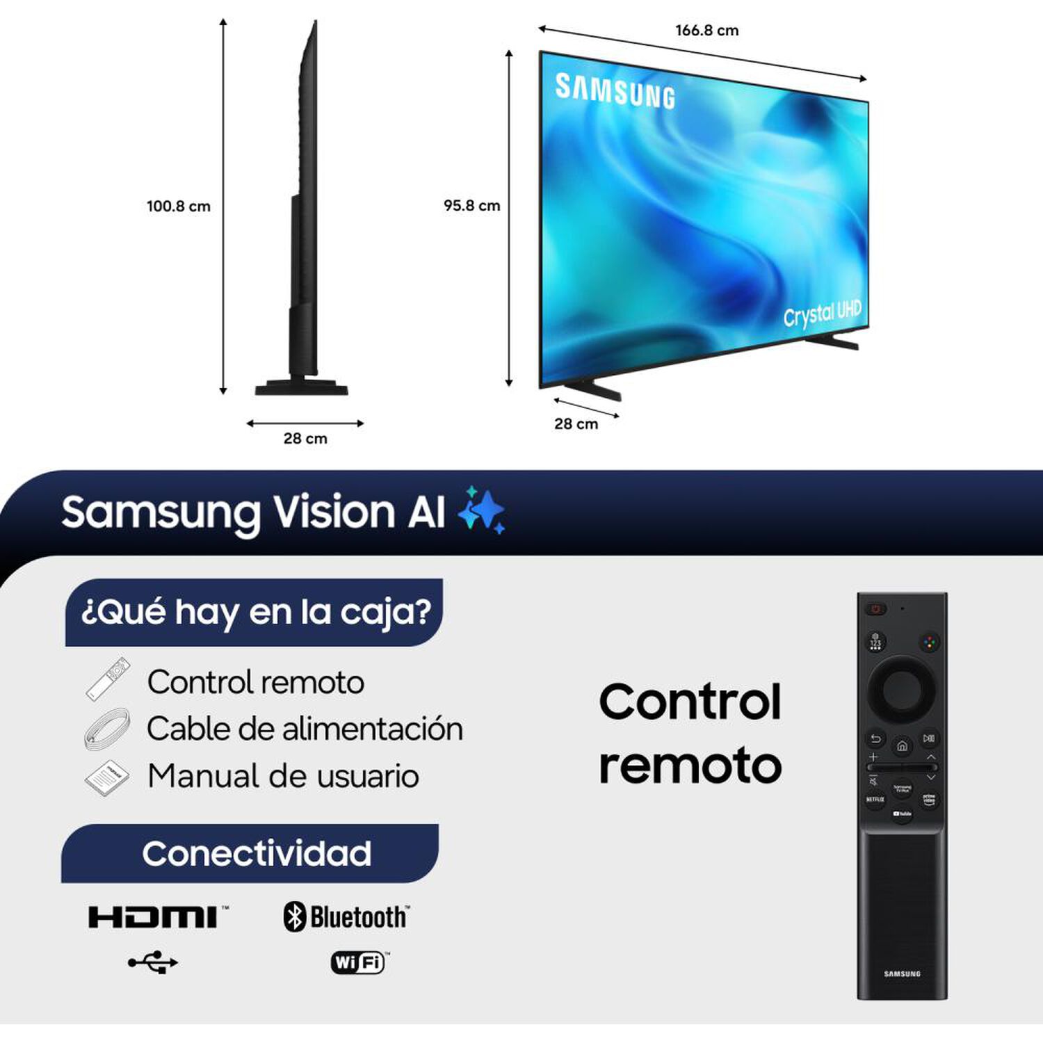 Led 75" Samsung UN75U8000HGXZS / Ultra HD 4K / Smart TV image number 1.0