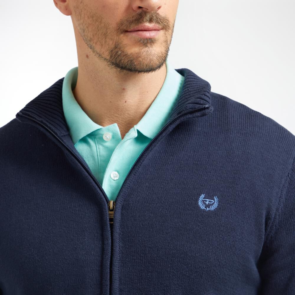Sweater Básico Regular Cuello Alto Hombre Peroe image number 4.0