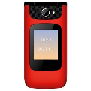 Telefono Senior Tipo Almeja 4g Rojo Clamshell