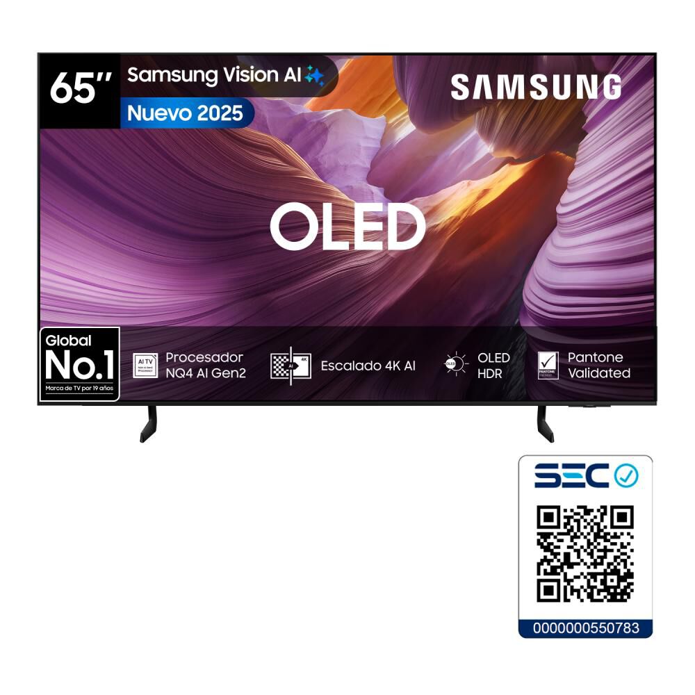 Oled 65" Samsung S85F / Ultra HD 4K Vision AI / Smart TV 2025 image number 9.0