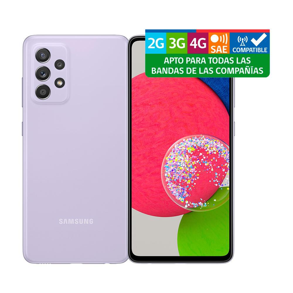 Smartphone Samsung Galaxy A52S Morado / 128 Gb / Liberado image number 7.0