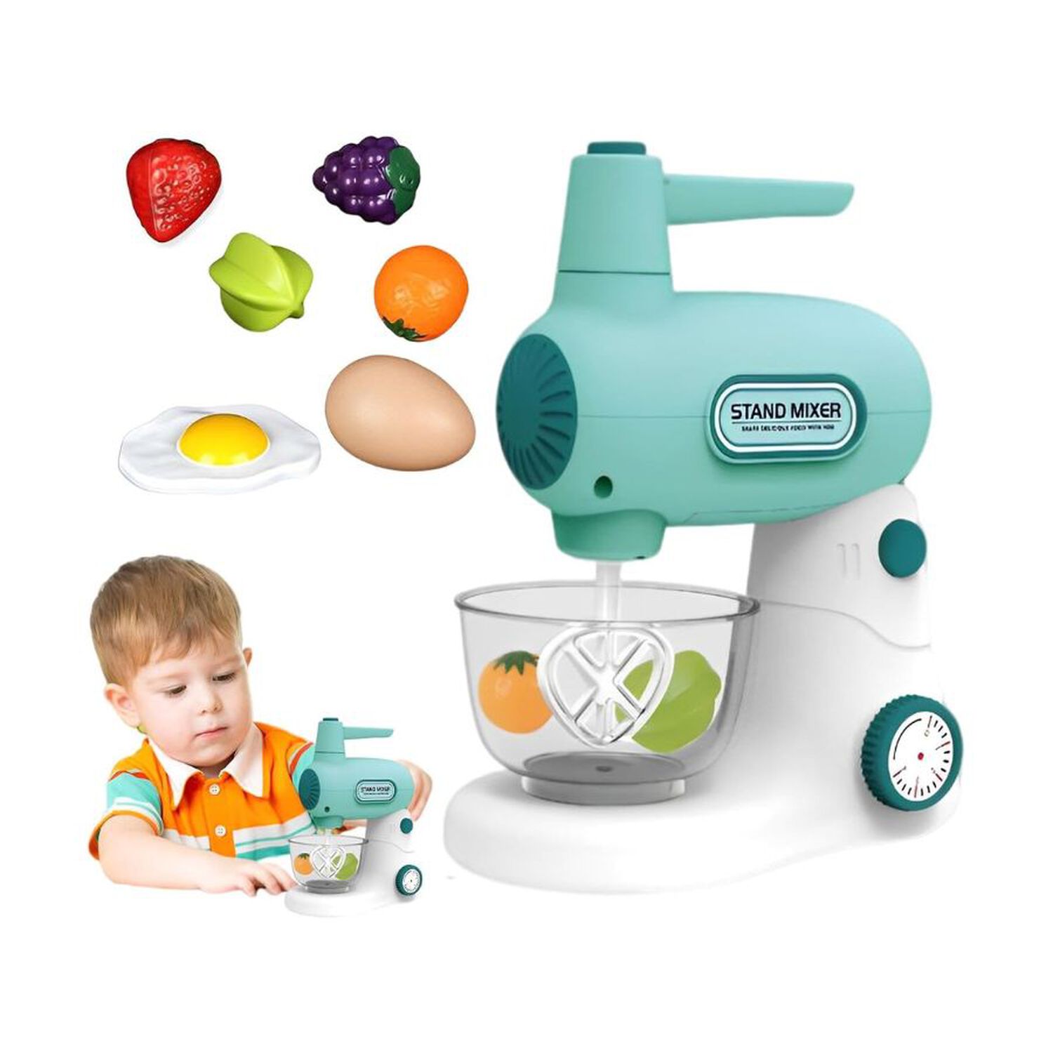 Batidora De Juguete Cocina Para Ni&ntilde;os image number 2.0