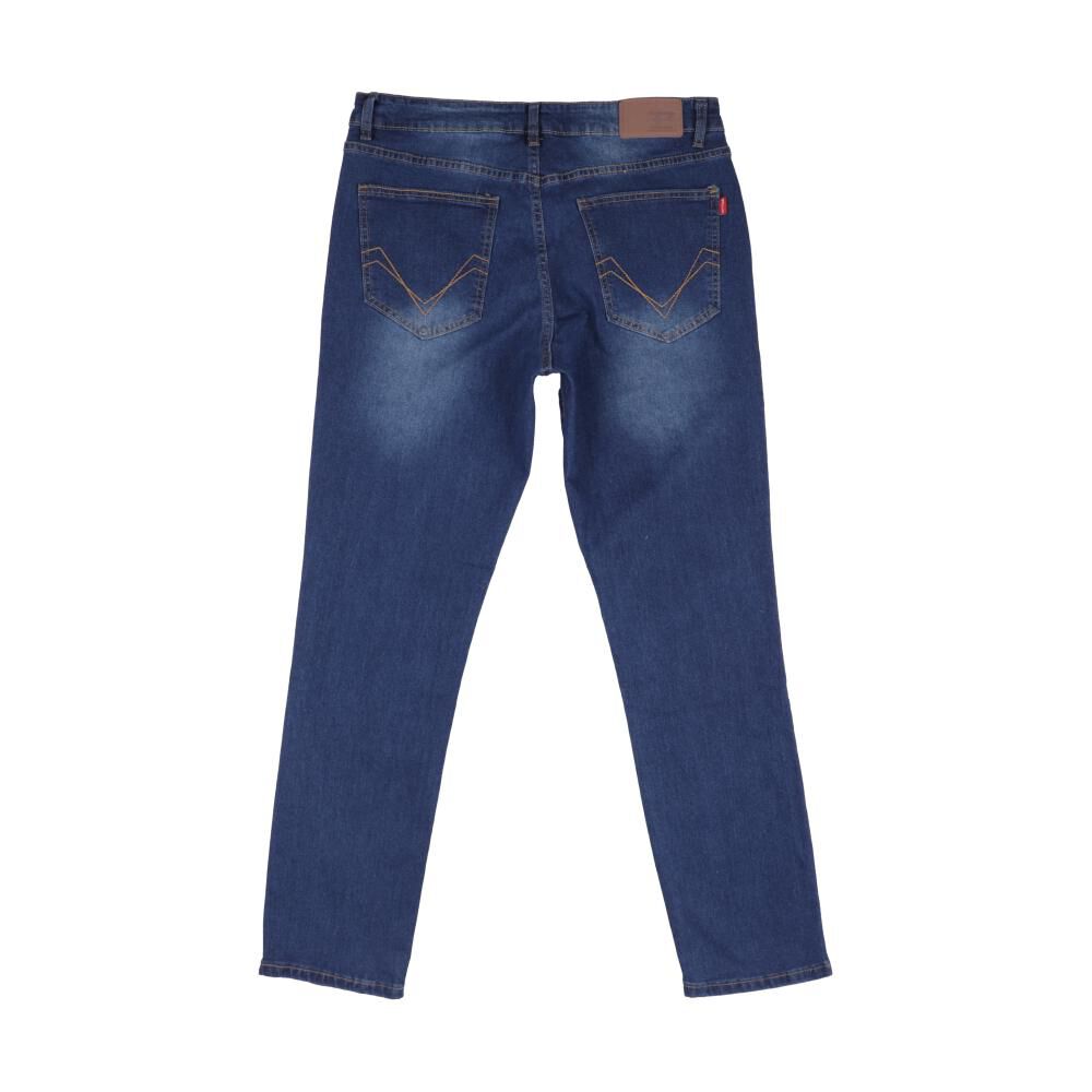 Jeans Regular Tiro Medio Slim Hombre Peroe image number 1.0