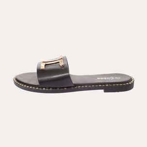 Sandalia Negro Vía Franca Art. 5k16black