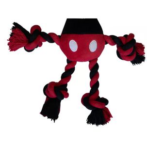 Juguete Interactivo Para Mascotas Mickey Mouse Tierno Rojo