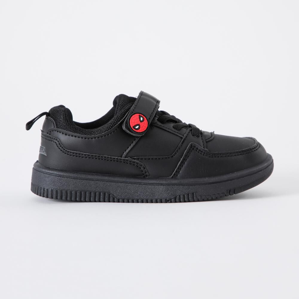 Zapatilla Escolar Niño Spiderman Negro image number 0.0
