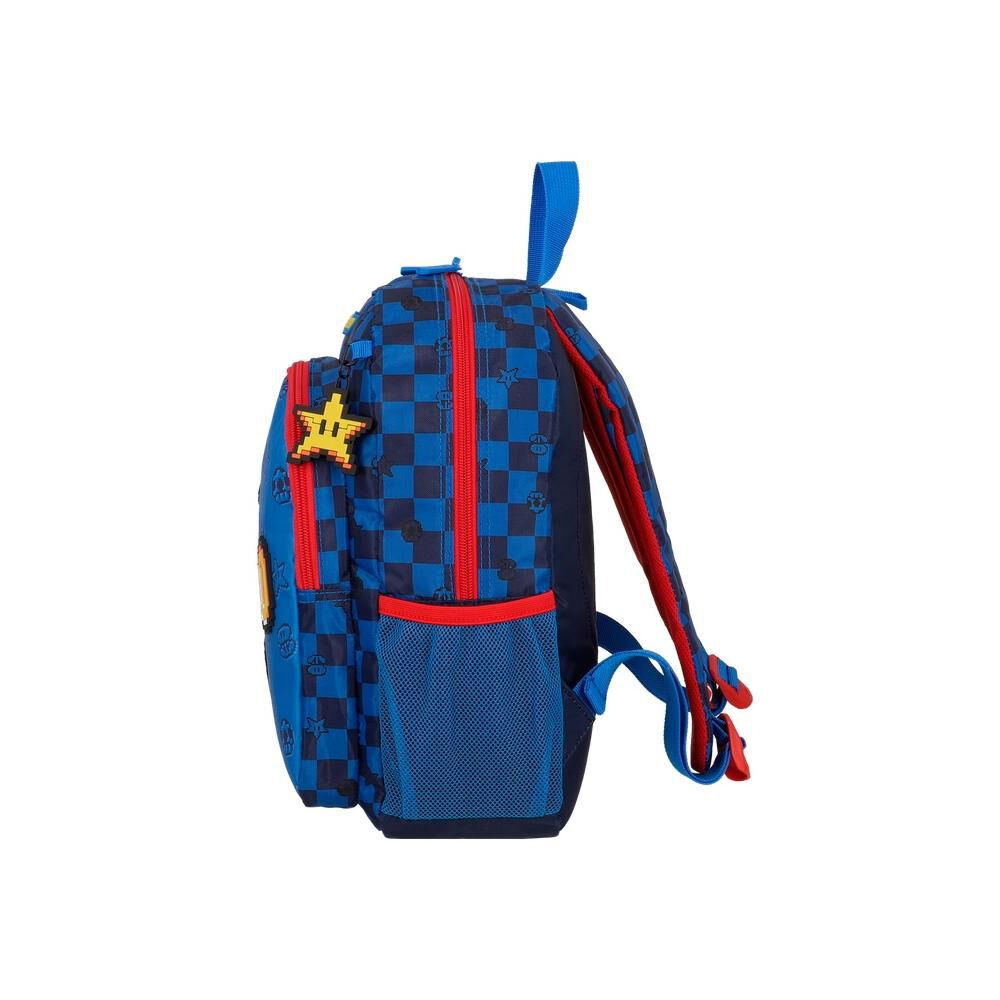 Mochila Xtrem Kinder 6xt Gamer Azul image number 4.0