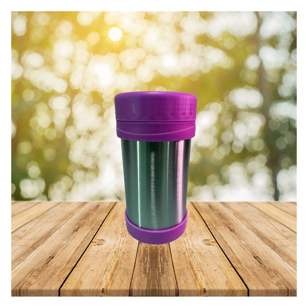 Termo Comida Acero Inoxidable 500 Ml Morado image number 2.0