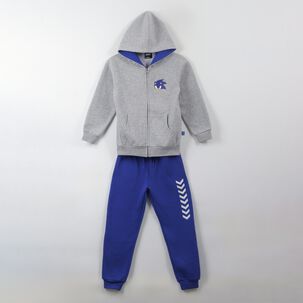 Conjunto Buzo Ni&ntilde;o Gris Back Print Sonic