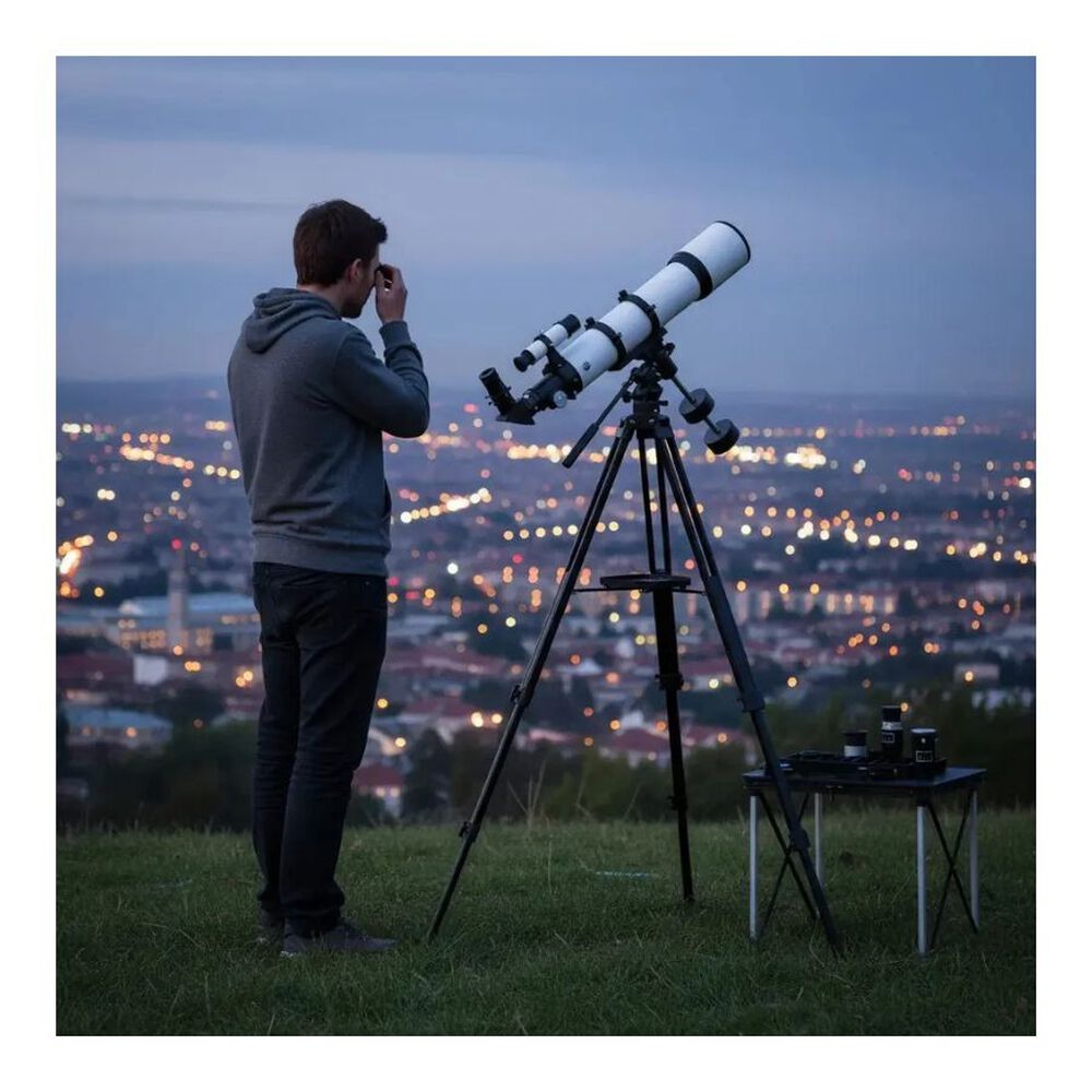 Telescopio Astronomico Profesional Deep Space 80mm 500mm image number 3.0