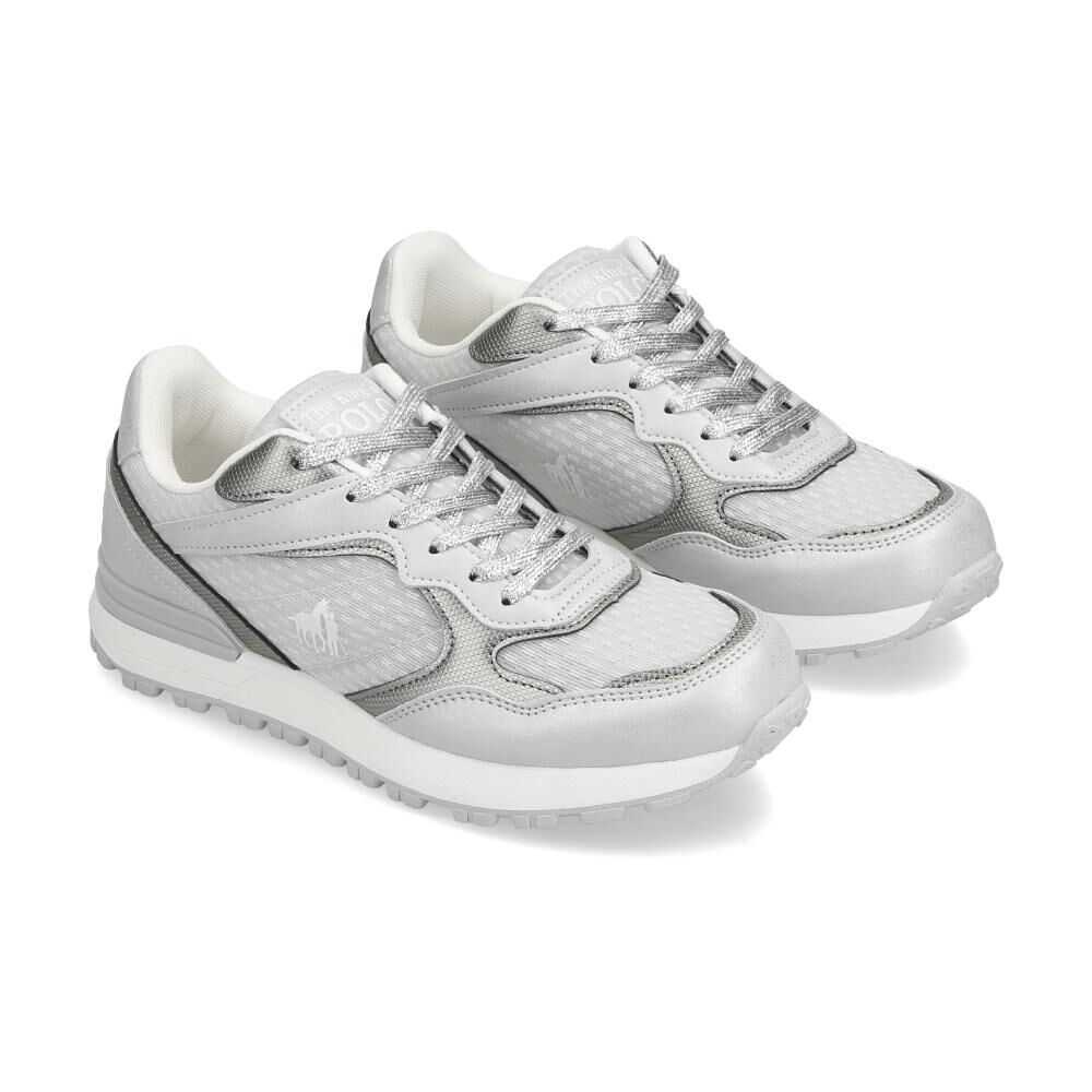 Zapatilla Urbana Mujer The King's Polo Club Silver image number 1.0