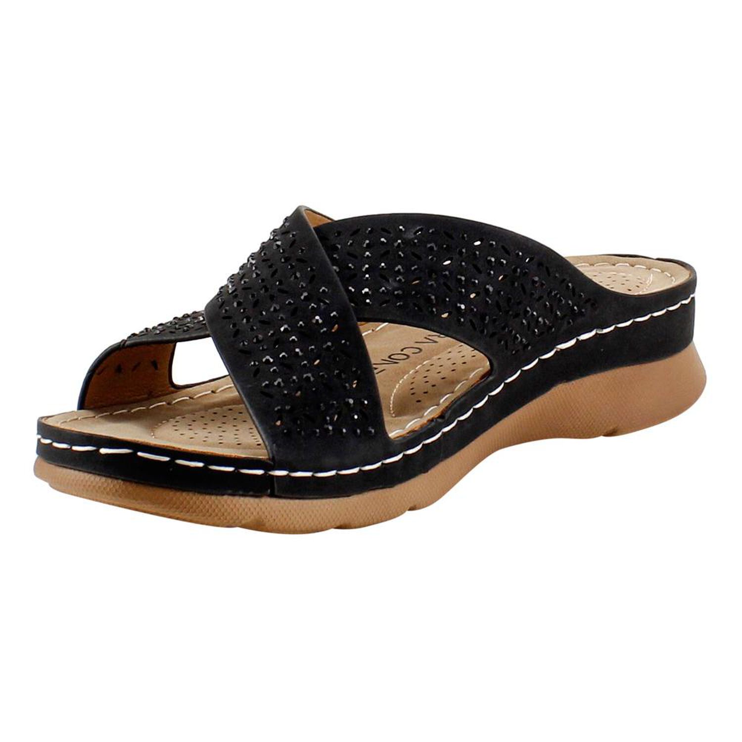 Sandalia Mujer New Walk Xa2122-301 Negro image number 2.0